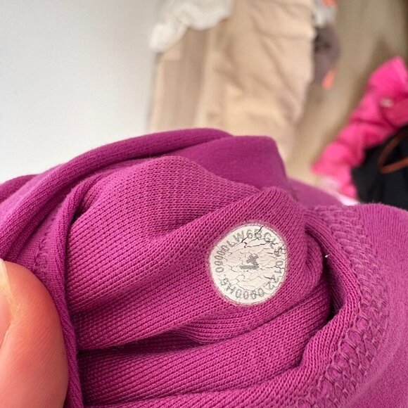 Lululemon Align High-Rise Double Lined Crop Legging 23" Vivid Plum Size 4 - Picture 9 of 10